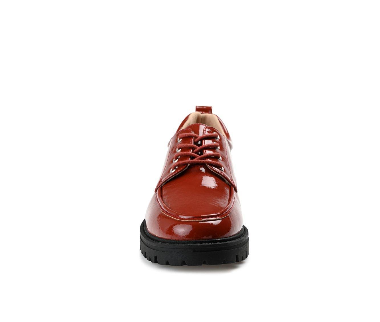 Women's Journee Collection Zina Lugged Oxfords Product Image