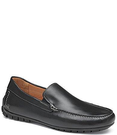 Johnston  Murphy Mens Cort Leather Slip On Loafer Drivers Product Image