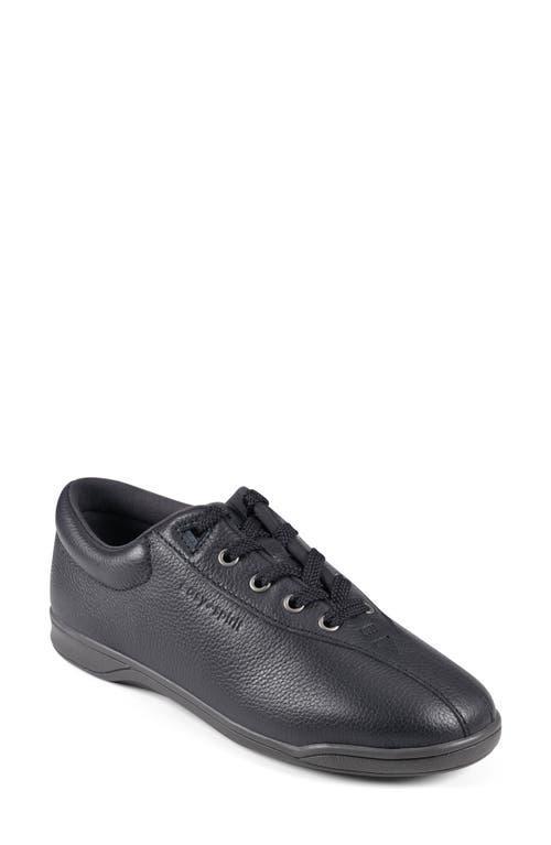 Easy Spirit AP1 Women's Leather Sneakers, Size: 7.5 Wide, Dark Brown Leather Product Image