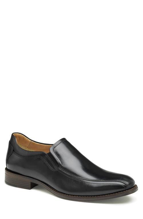 Johnston  Murphy Mens Lewis Leather Bike Toe Venetian Loafers Product Image