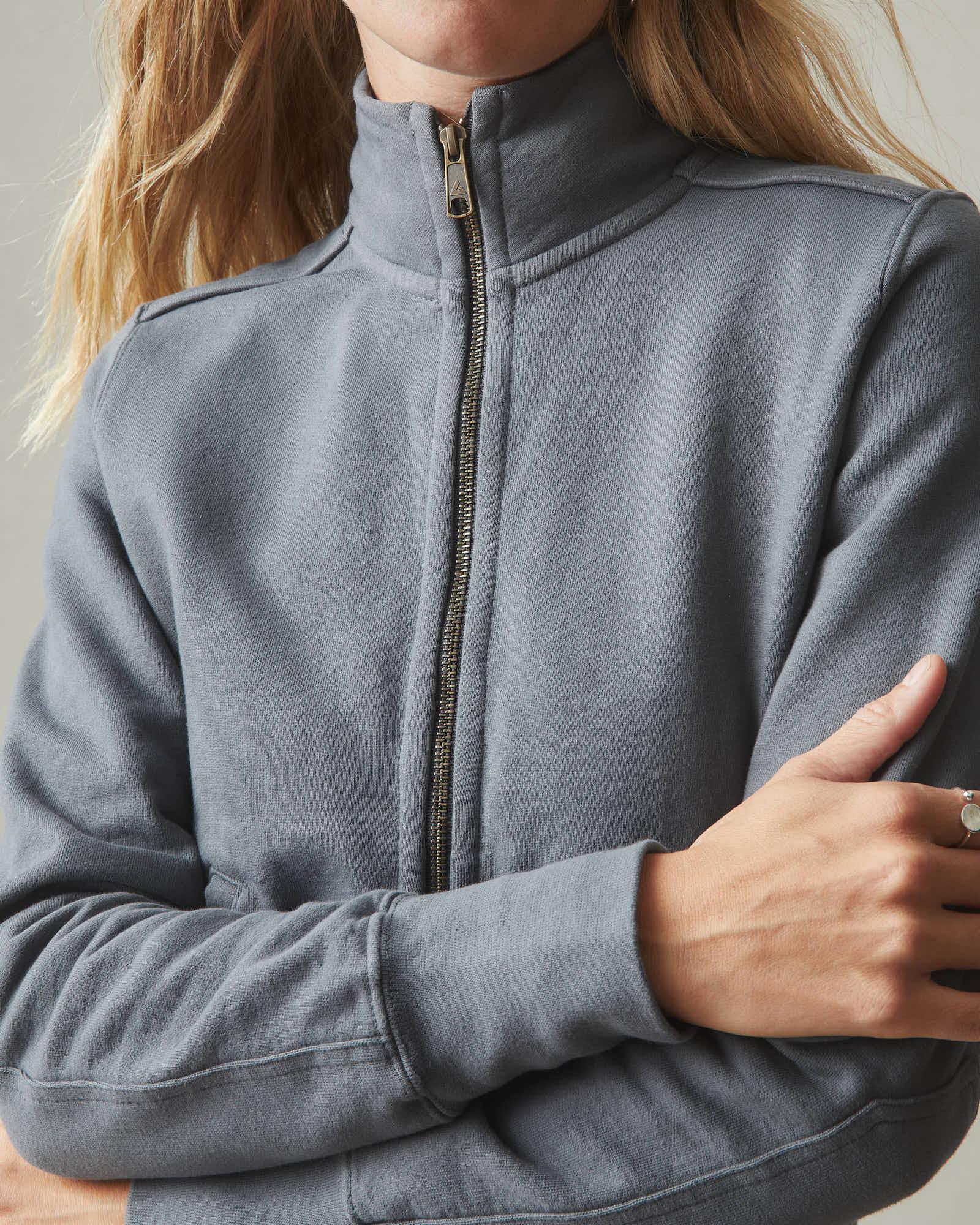 Women's Moto Full Zip - Iron Female Product Image