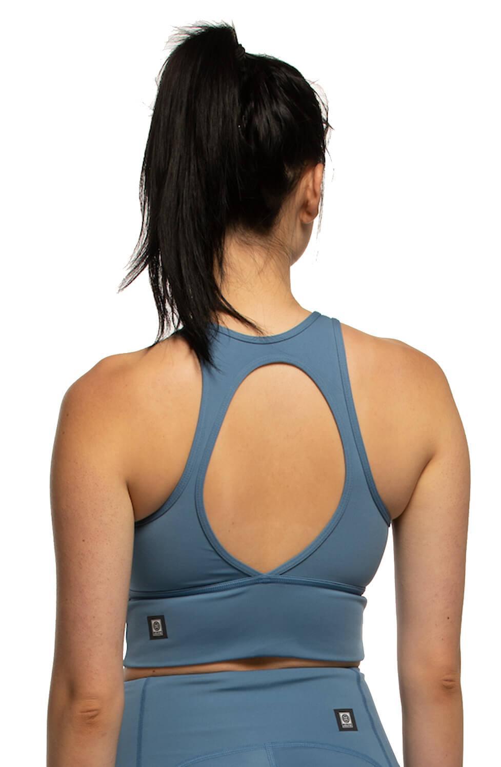Rae Sports Bra - Turquoise Female Product Image