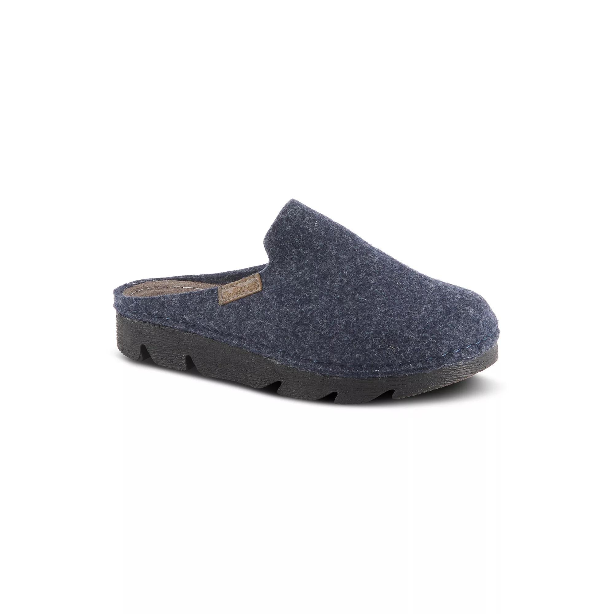 Flexus by Spring Step Cloggish Women's Slippers, Size: 38, Blue Product Image