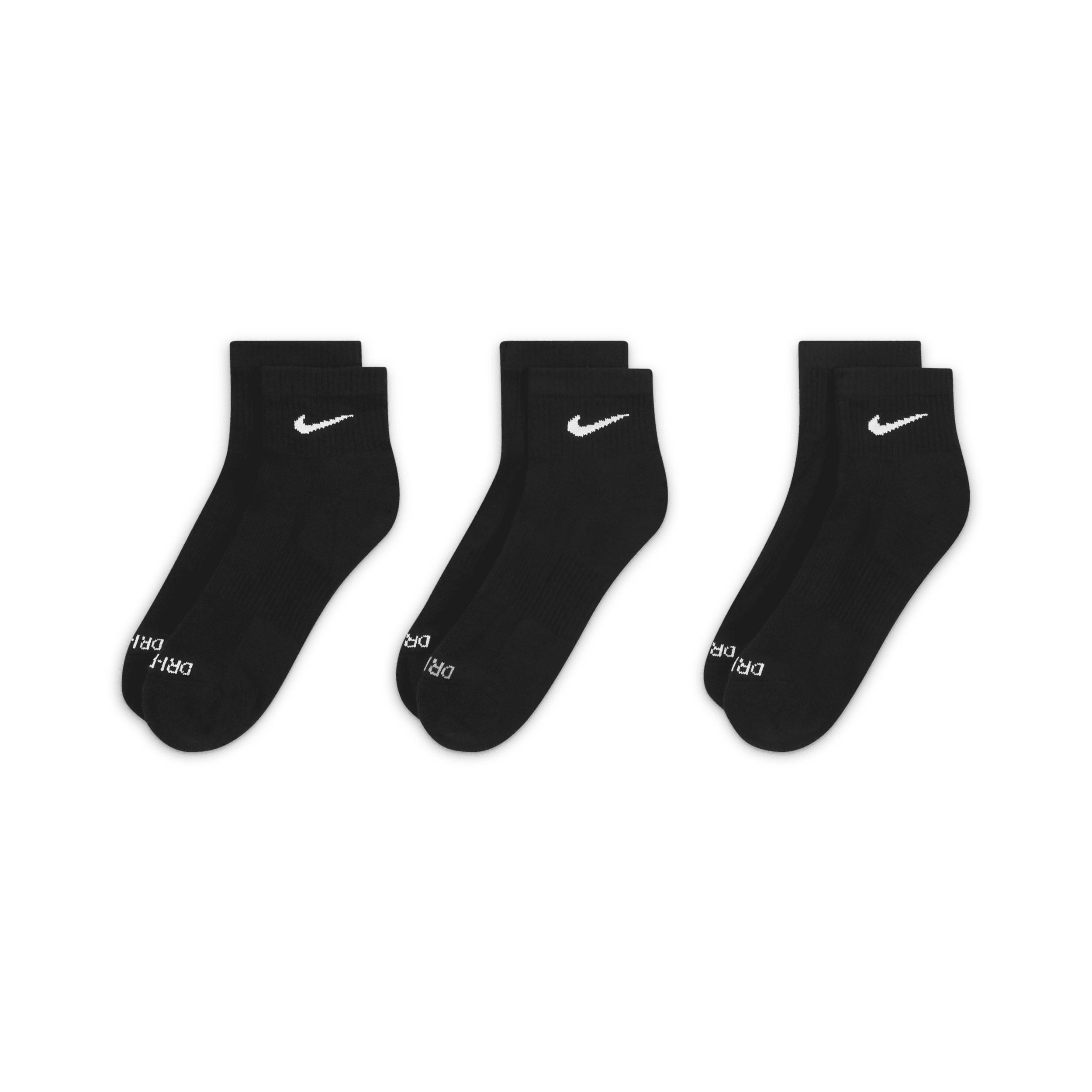 Nike Training Everyday Plus Cushioned 3 pack ankle socks Product Image