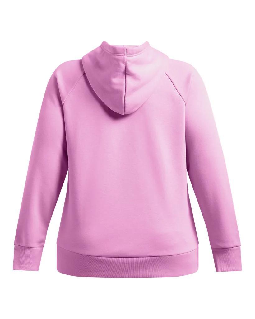 Women's UA Rival Fleece Glitter Big Logo Hoodie Product Image