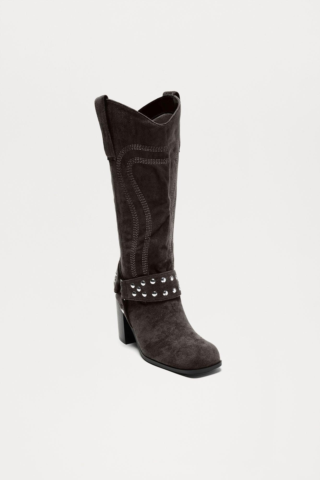 Free Riders Cowboy Boots - Black Product Image