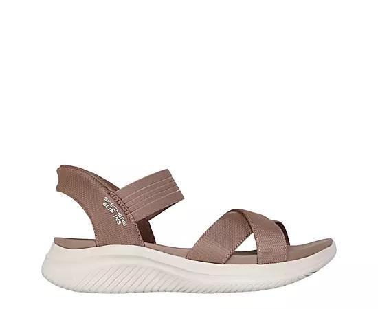 Skechers Womens Slip-Ins Ultra Flex 3.0 Wedge Sandal Product Image
