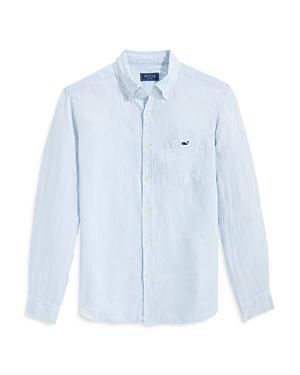 Vineyard Vines Solid Linen Shirt (Jake ) Men's Clothing Product Image