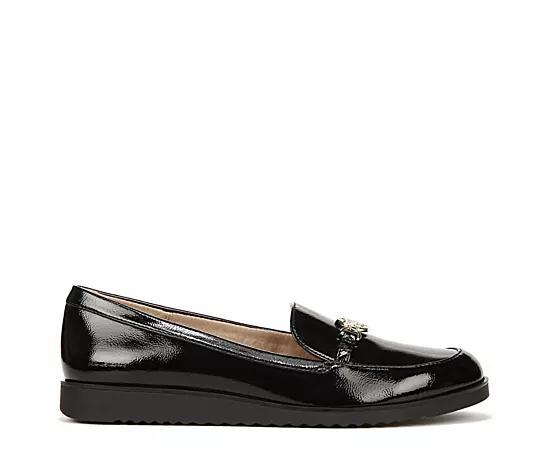 LifeStride Zen Women's Slip-on Loafers, Size: 9.5, Black Patent Product Image