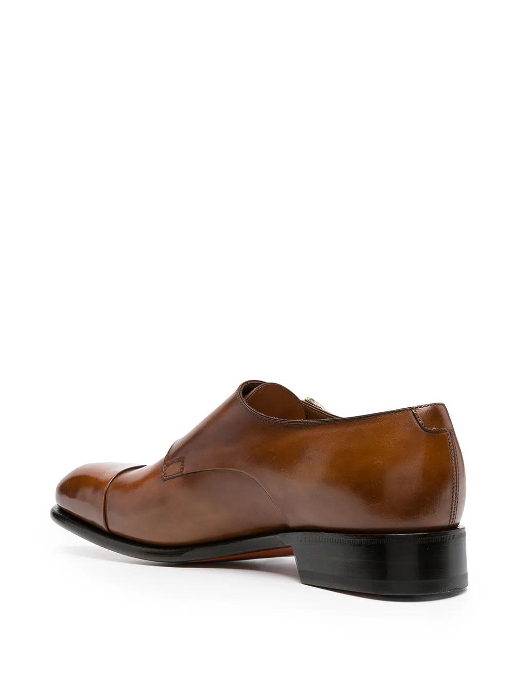 double-buckle monk shoes Product Image