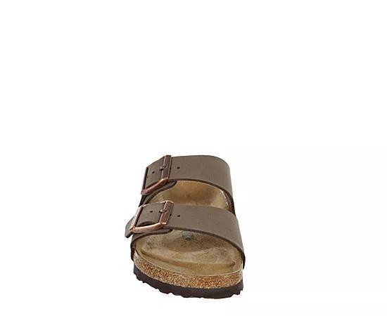 Womens Birkenstock Arizona Slide Sandal - Stone Product Image