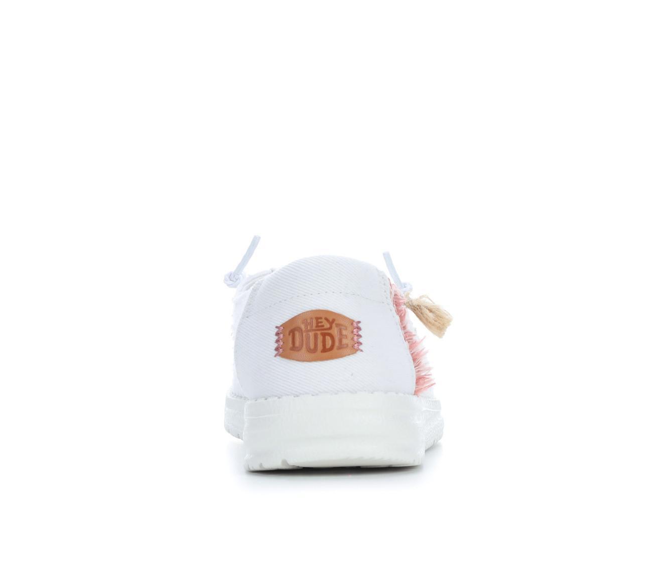 Women's HEYDUDE Wendy Perf Canvas Casual Shoes Product Image