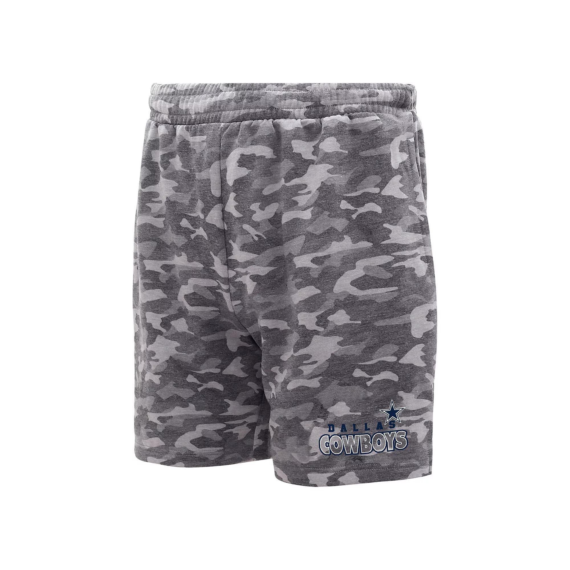 Men's Concepts Sport Gray Dallas Cowboys Biscayne Shorts, Size: Large, Grey Product Image