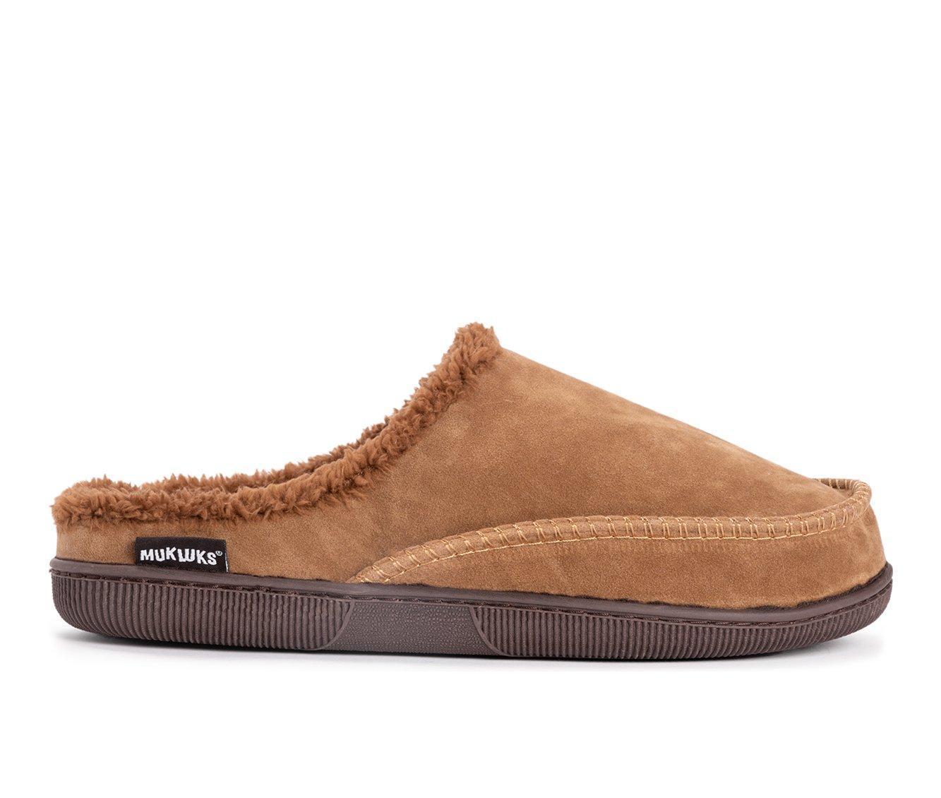MUK LUKS Men's Faux Suede Clog Slippers Product Image