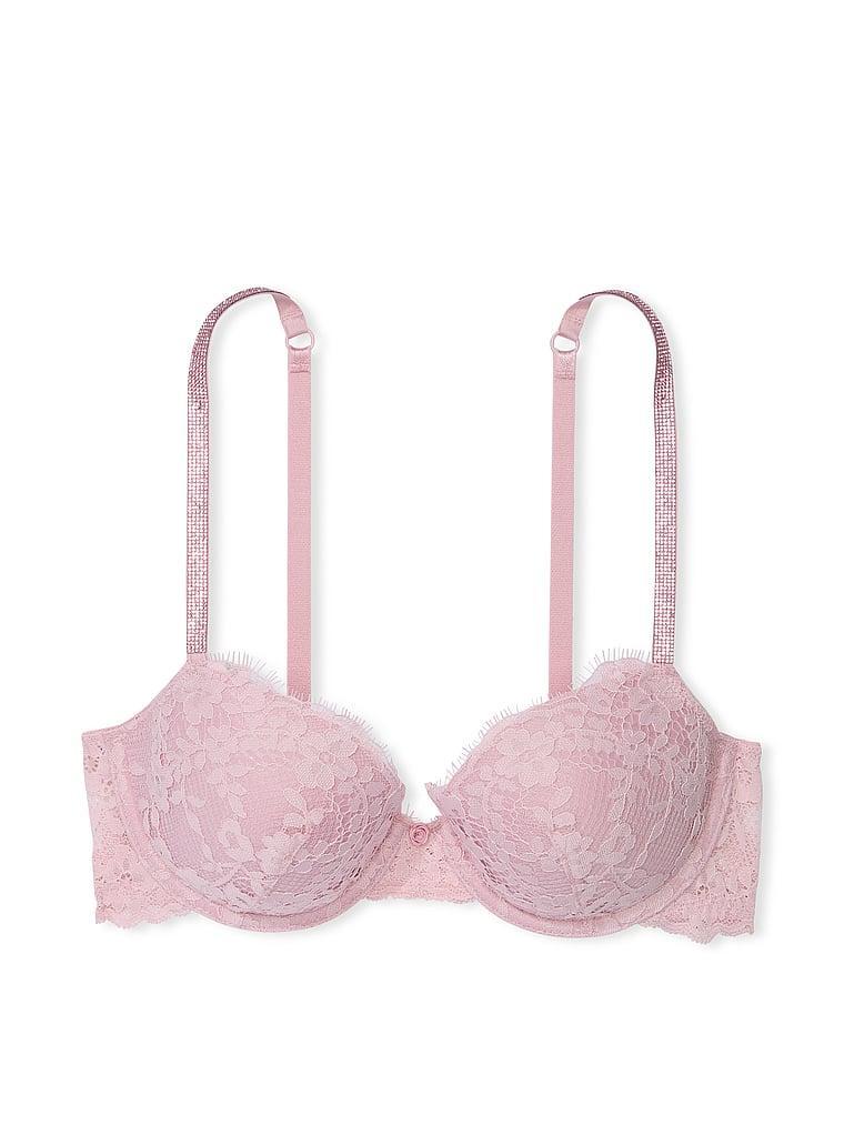 Twinkle Strap Lace Push-Up Bra Product Image