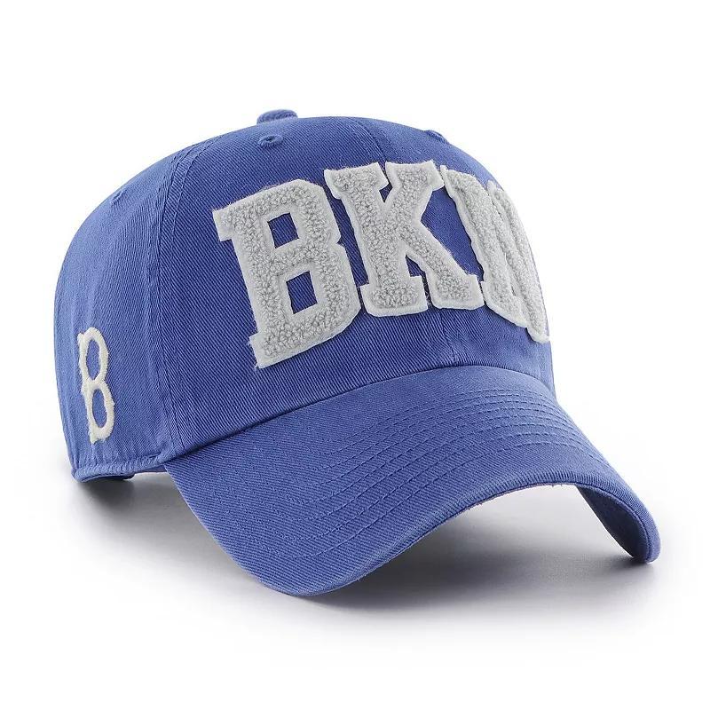 Men's '47 Royal Los Angeles Dodgers Hand Off Clean Up Adjustable Hat, Blue Product Image