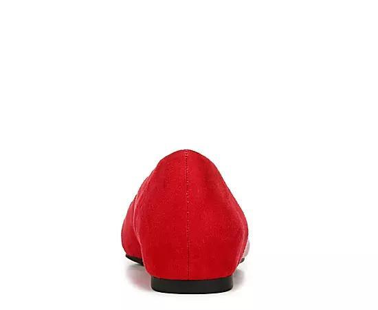LifeStride Promise Women's Pointed Toe Flats, Size: 8.5 Wide, Red Red Product Image