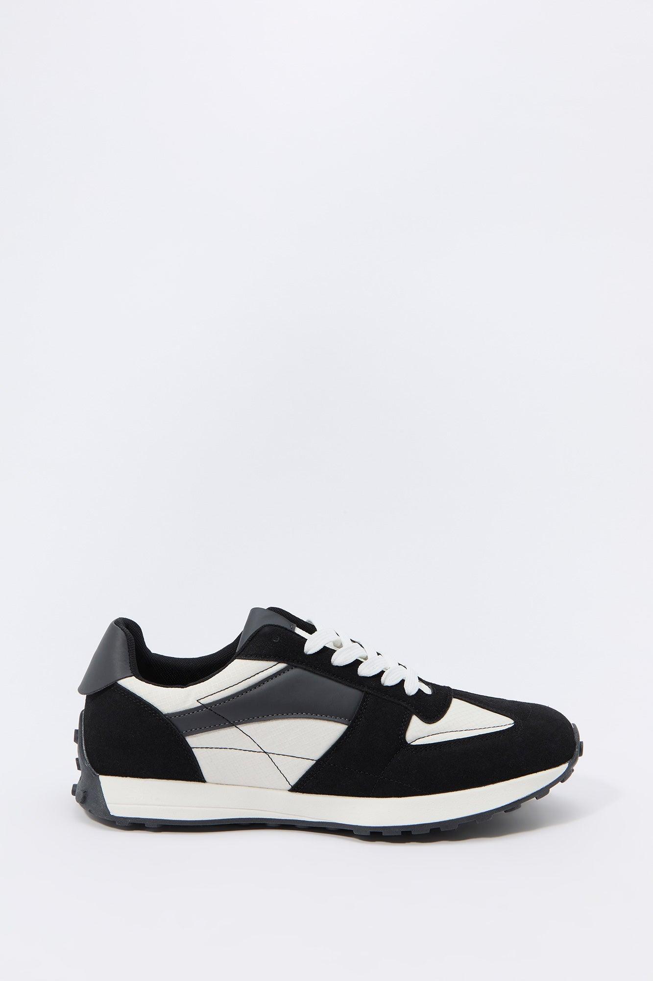 Faux Suede Colourblock Sneaker Male Product Image