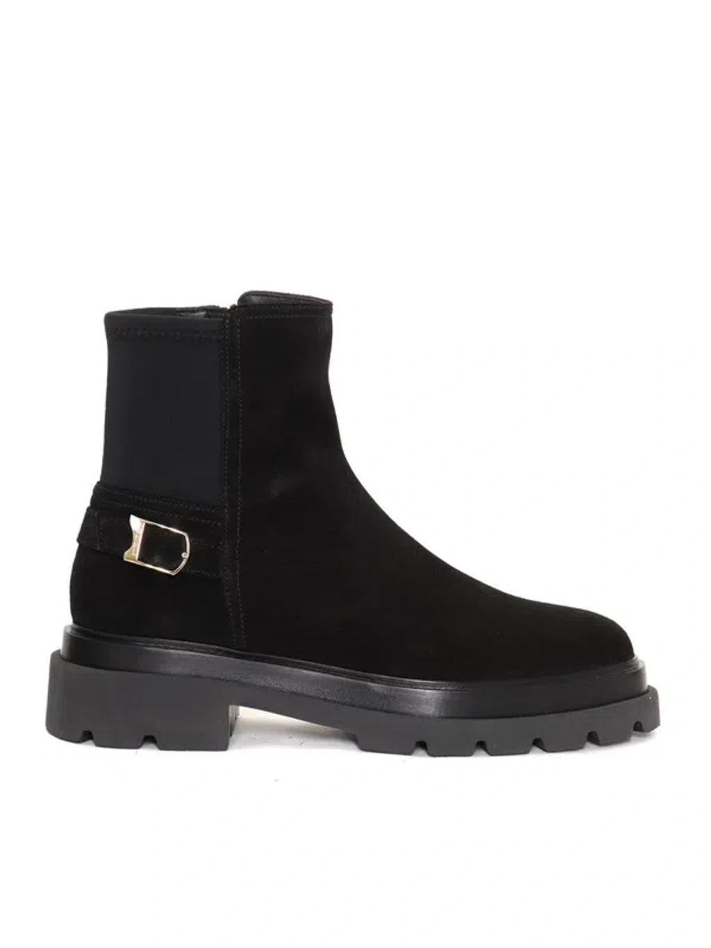 SANTONI Erin Ankle Boots Black In Schwarz Product Image