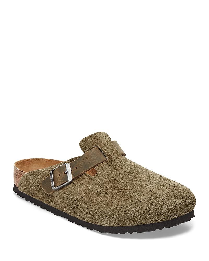 Birkenstock Mens Boston Mixed Material Clogs Product Image