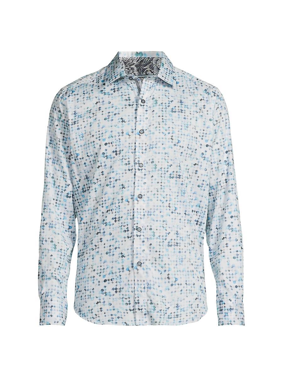 Mens Barraza Printed Woven Shirt Product Image