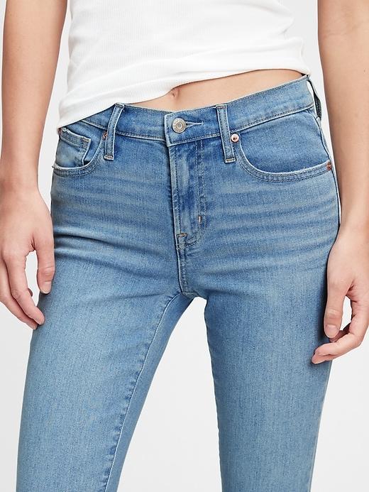 Mid Rise True Skinny Jeans Product Image