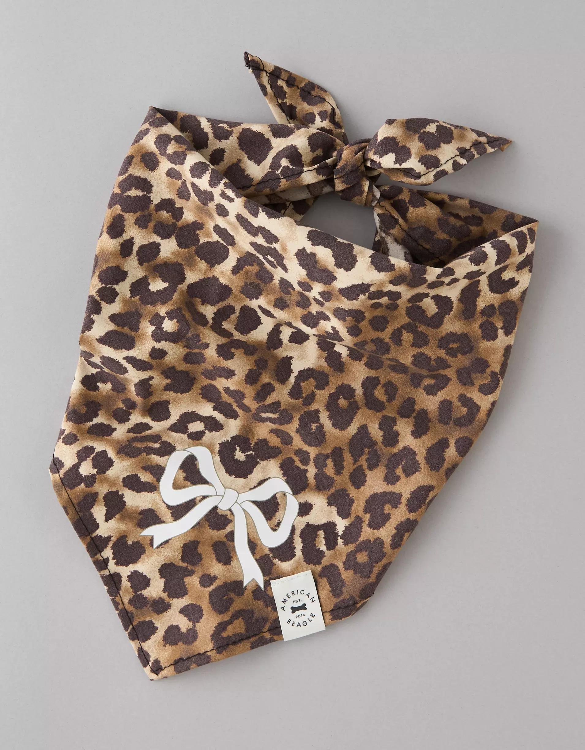 ABO Leopard Dog Bandana Product Image