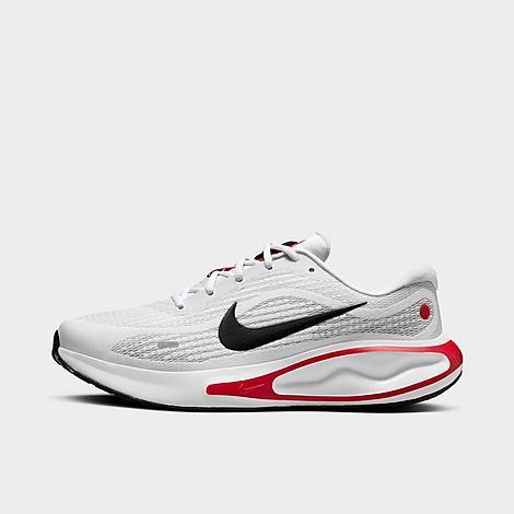 Nike Journey Run Men's Road Running Shoes, Size: 15, White Black Red Product Image