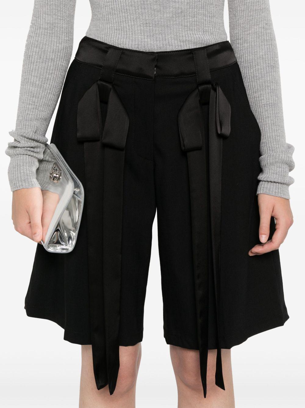 bow-embellished shorts Product Image