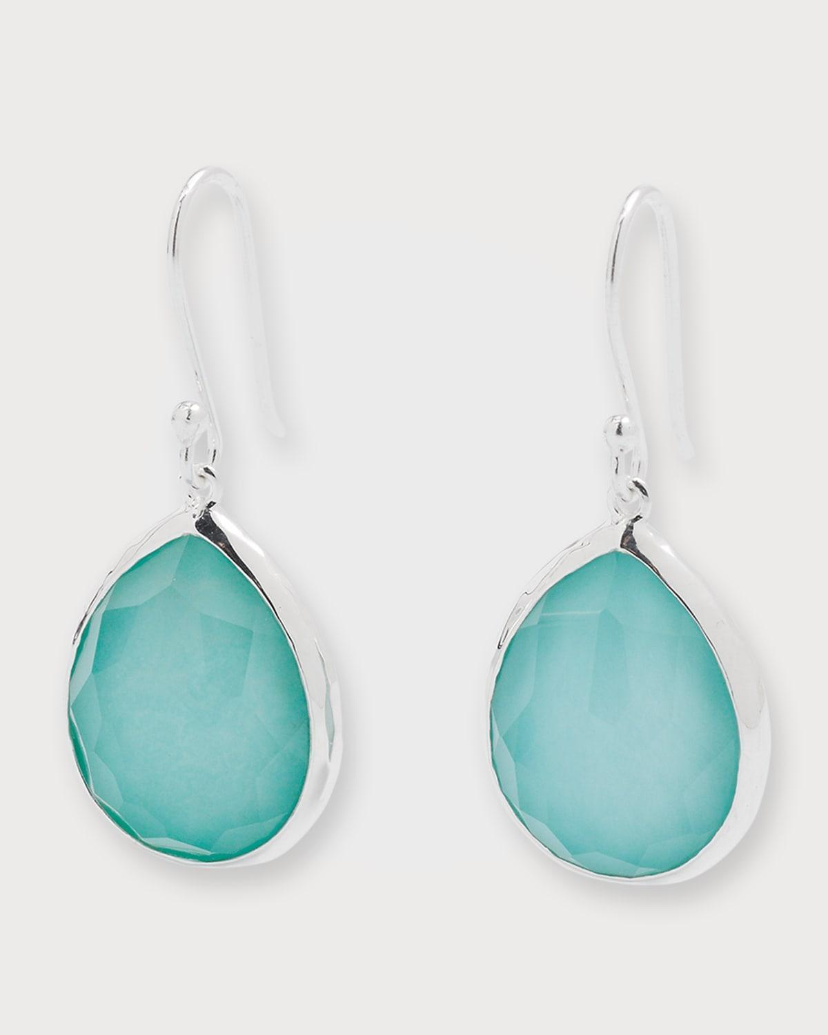 Small Teardrop Earrings in Sterling Silver Product Image