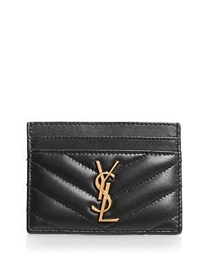 Saint Laurent Cassandre Matelasse Card Case Product Image