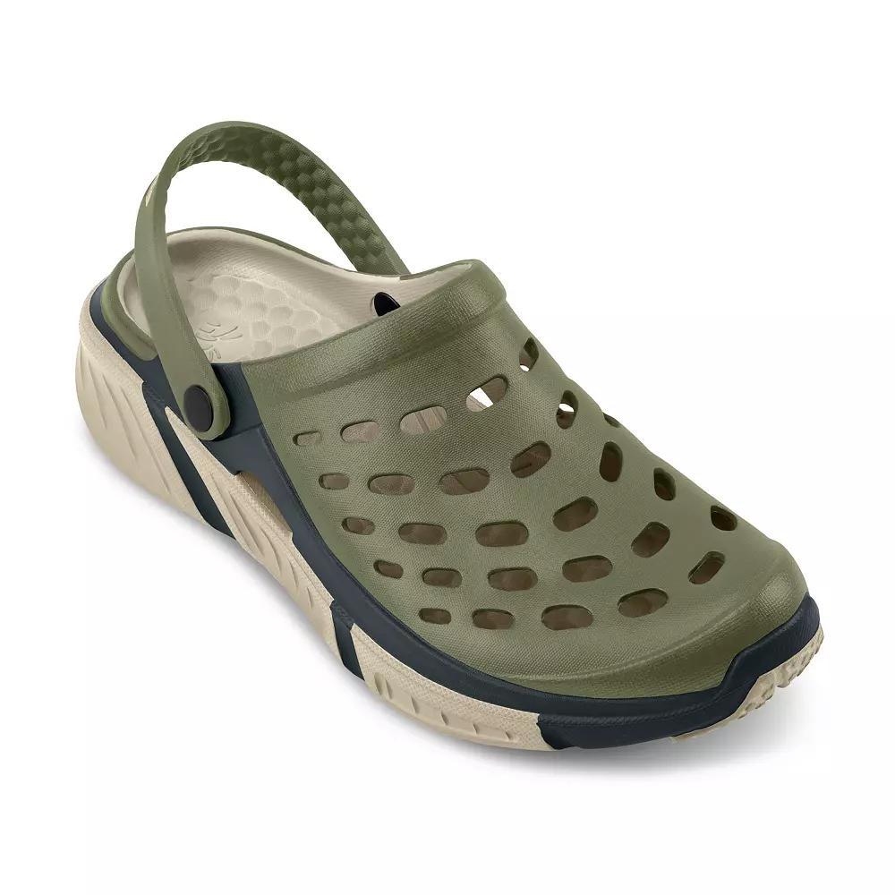 Joybees Adult Trekking Clog Sandals Beige 10 Product Image