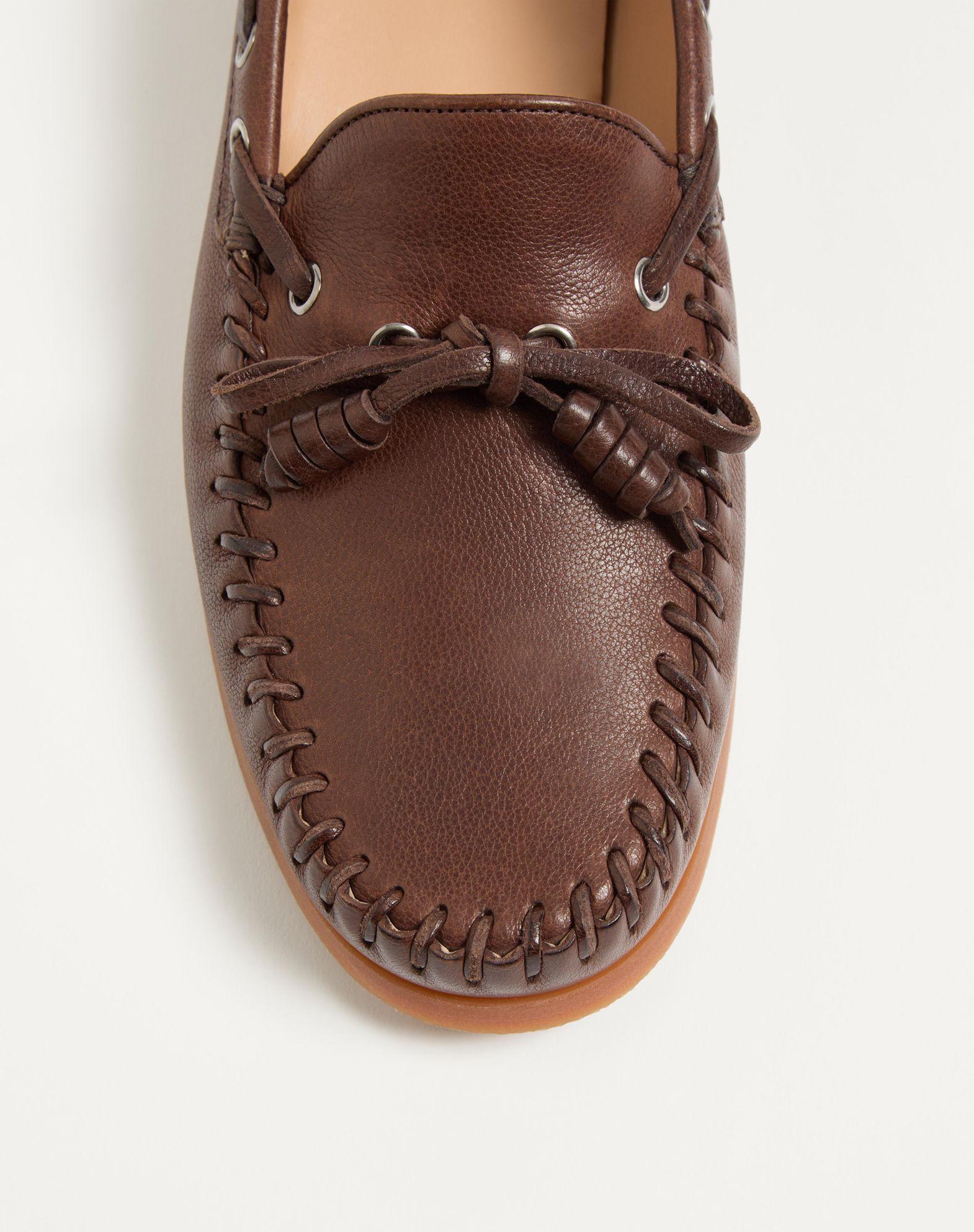Palm Avenue Buffalo Leather Boat Shoe Product Image