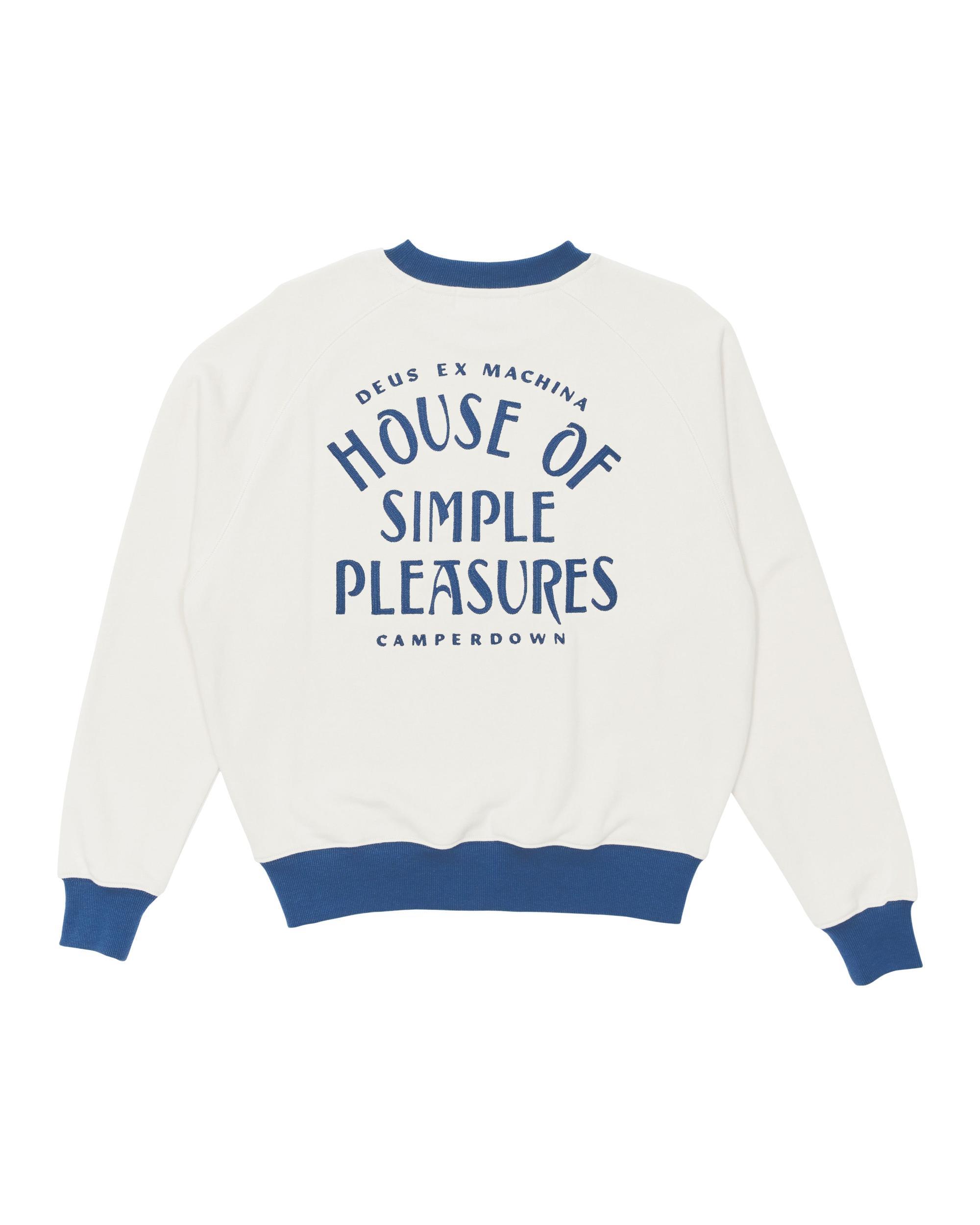 Canyon Crew Neck - Dirty White Product Image