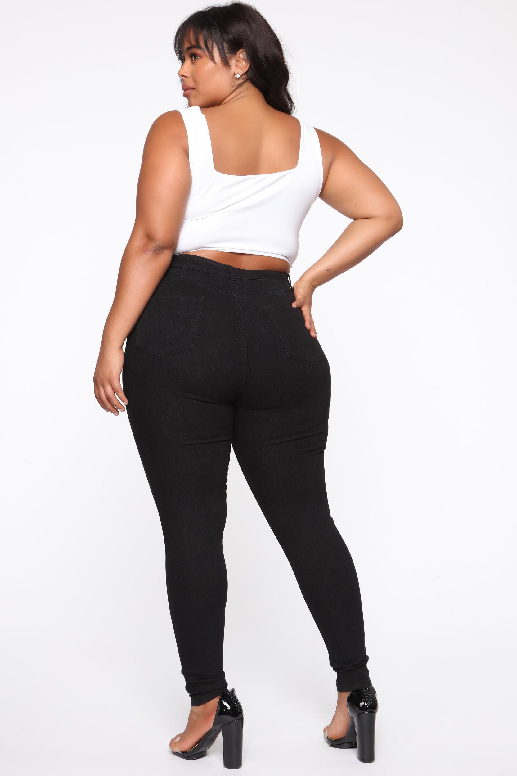 Tris Skinny Jeans - Black Product Image
