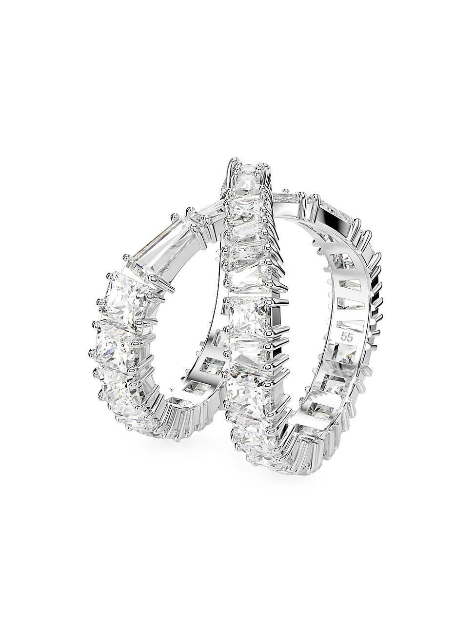Womens Hyperbola Crystal Infinity Ring Product Image