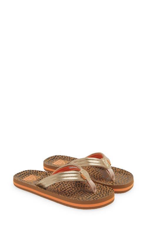 Reef Kids' Ahi Flip Flop in Wild at Nordstrom, Size 2 M Product Image