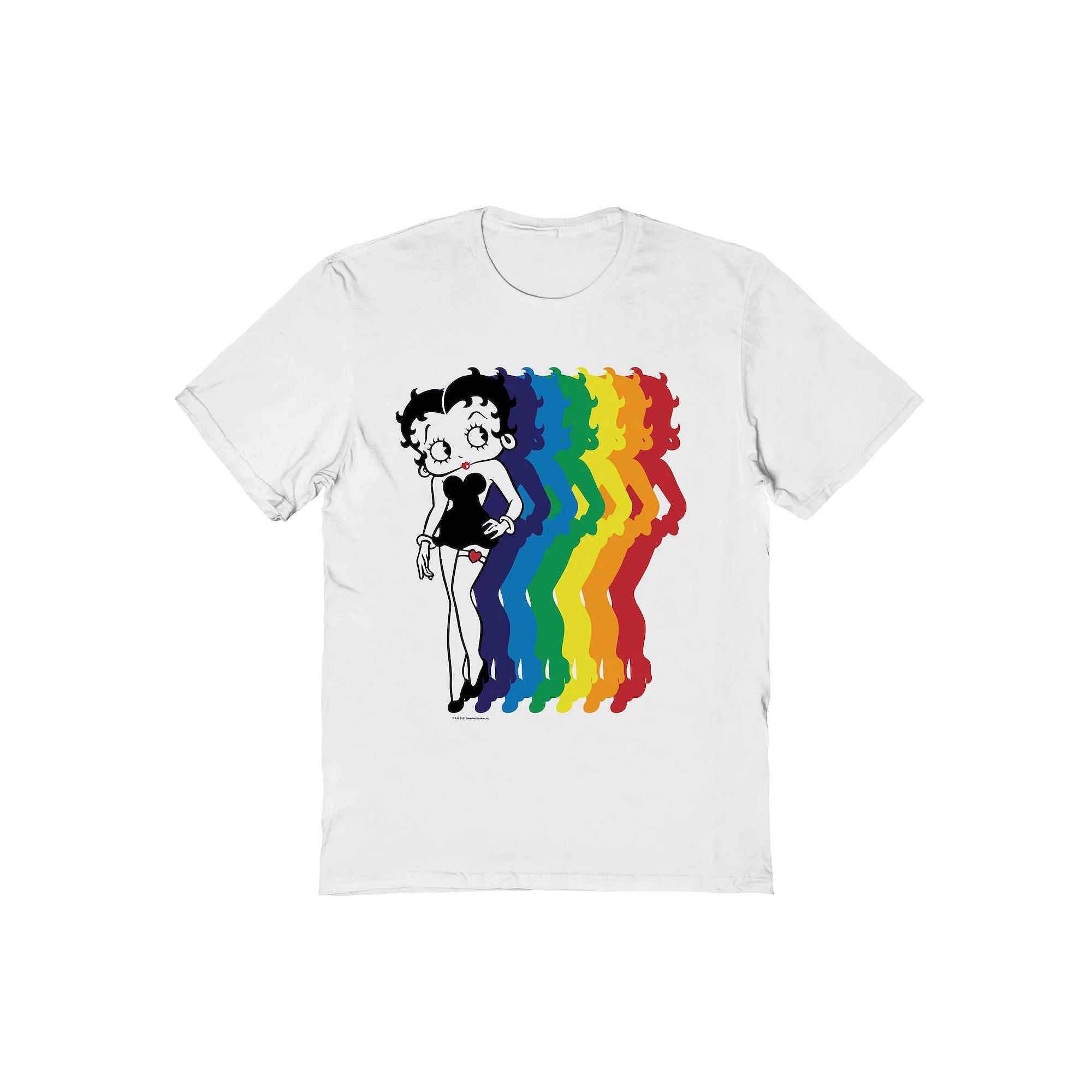 Men's Grayson Threads The Label Pride Rainbow Blend Pride Graphic Tee, Size: Large, White Product Image