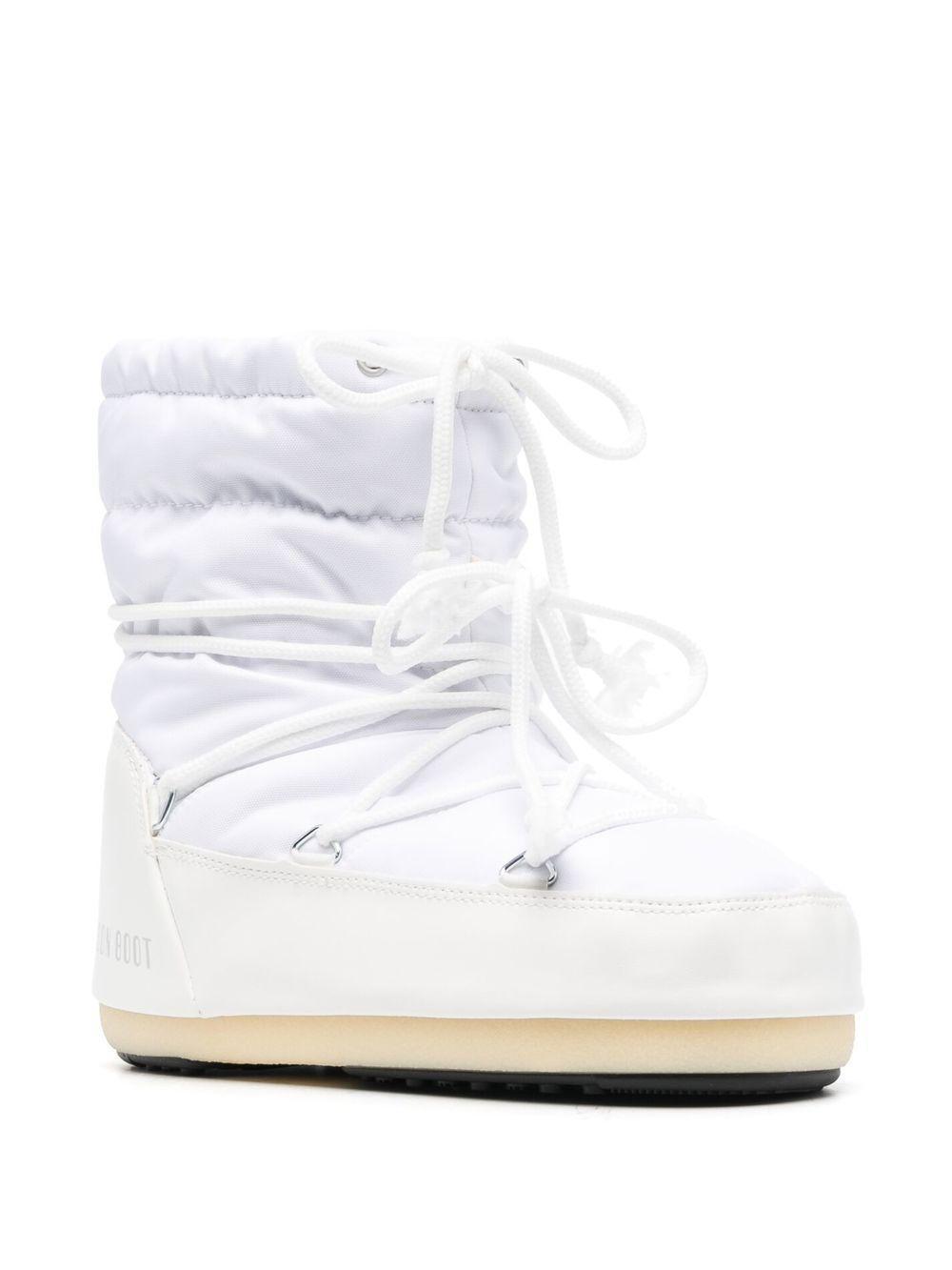 quilted logo-print ankle boots Product Image