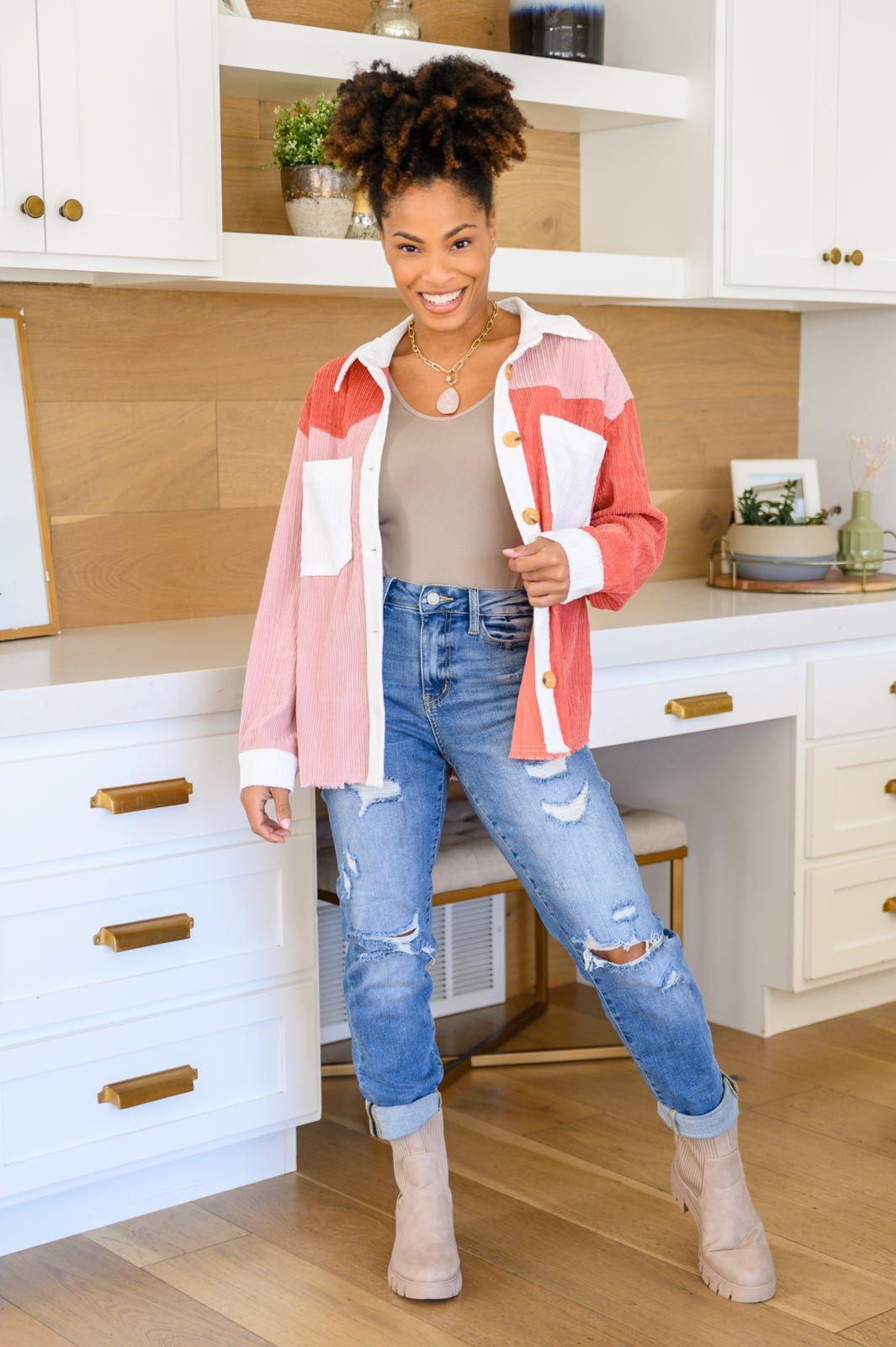 Ashley Hi-Waist Destroyed Boyfriend Jeans (Online Exclusive) Product Image