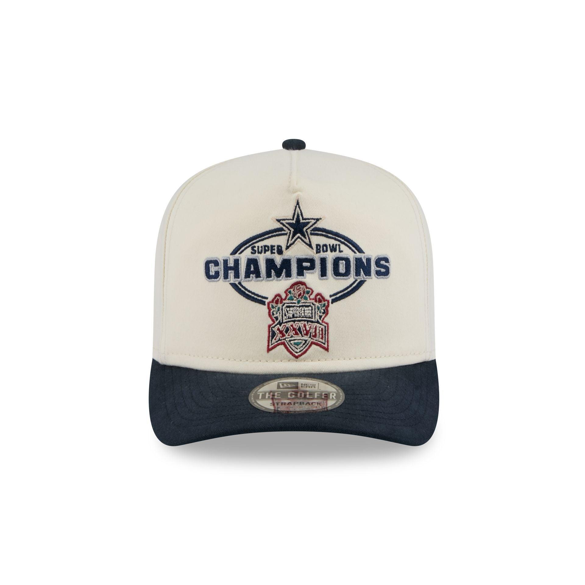 Dallas Cowboys Chrome White Champions Golfer Hat Male Product Image