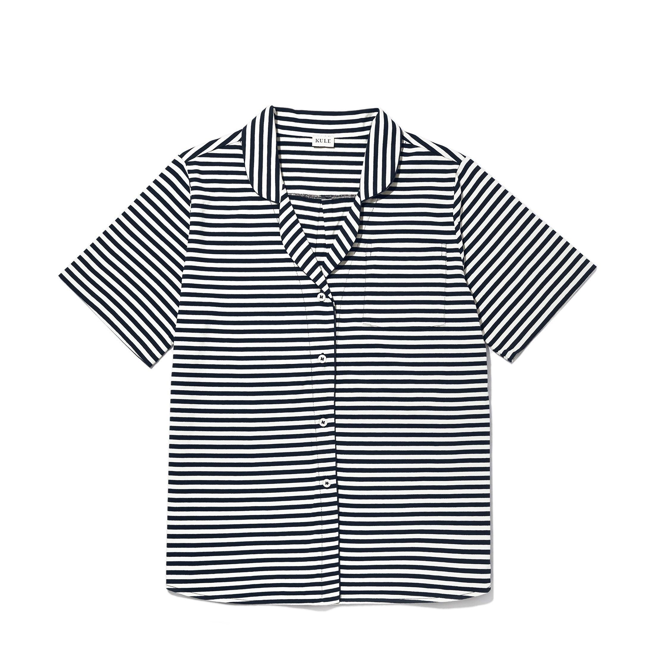 The Short PJ Set - Navy/White Female Product Image