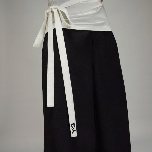adidas Y-3 Tencel Short Sleeve Tee Core White XS Womens Product Image