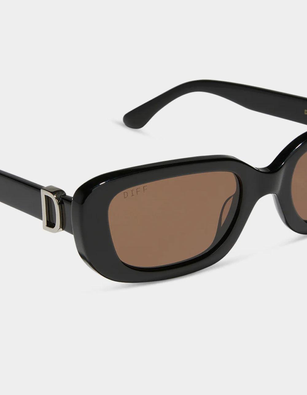DIFF EYEWEAR Daphne Sunglasses - BLACK Product Image