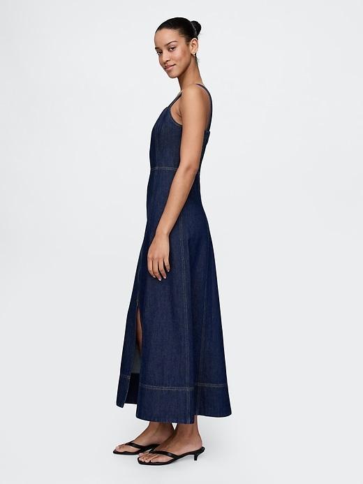 UltraSoft Denim Maxi Dress Product Image