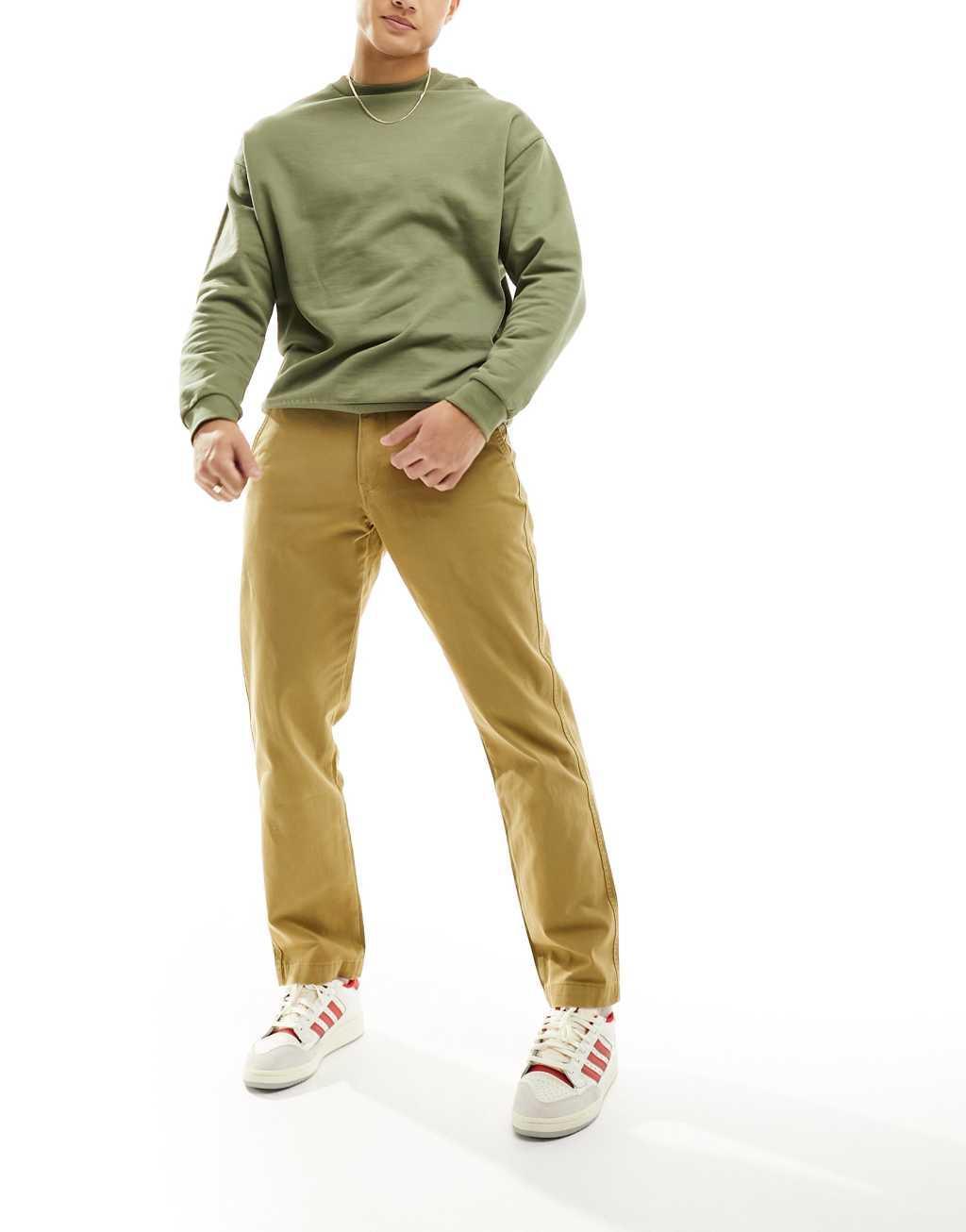 Levi's XX Authentic straight fit chino in tan Product Image