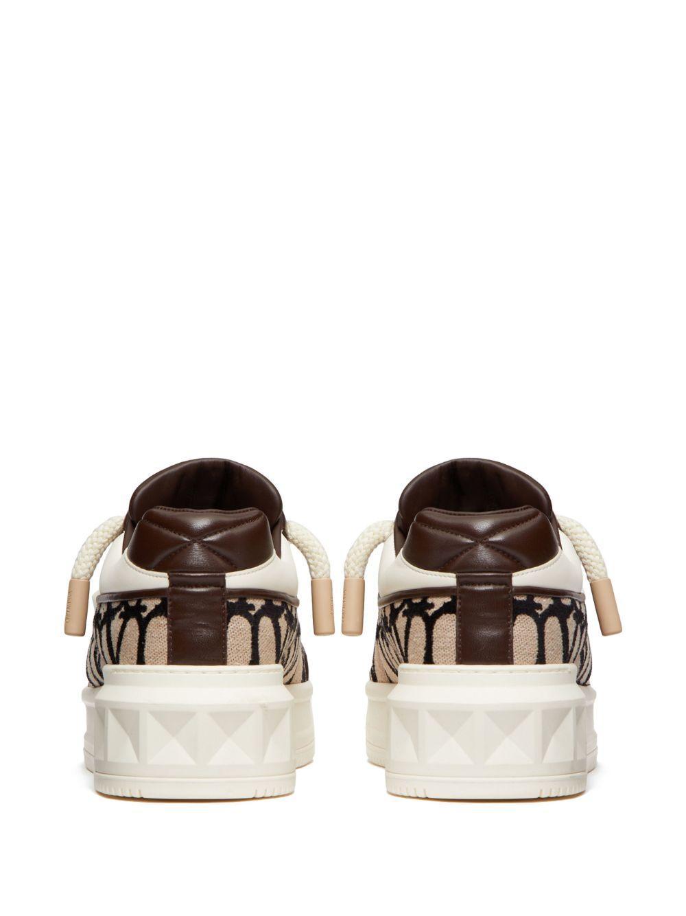 One Stud XL leather sneakers Product Image