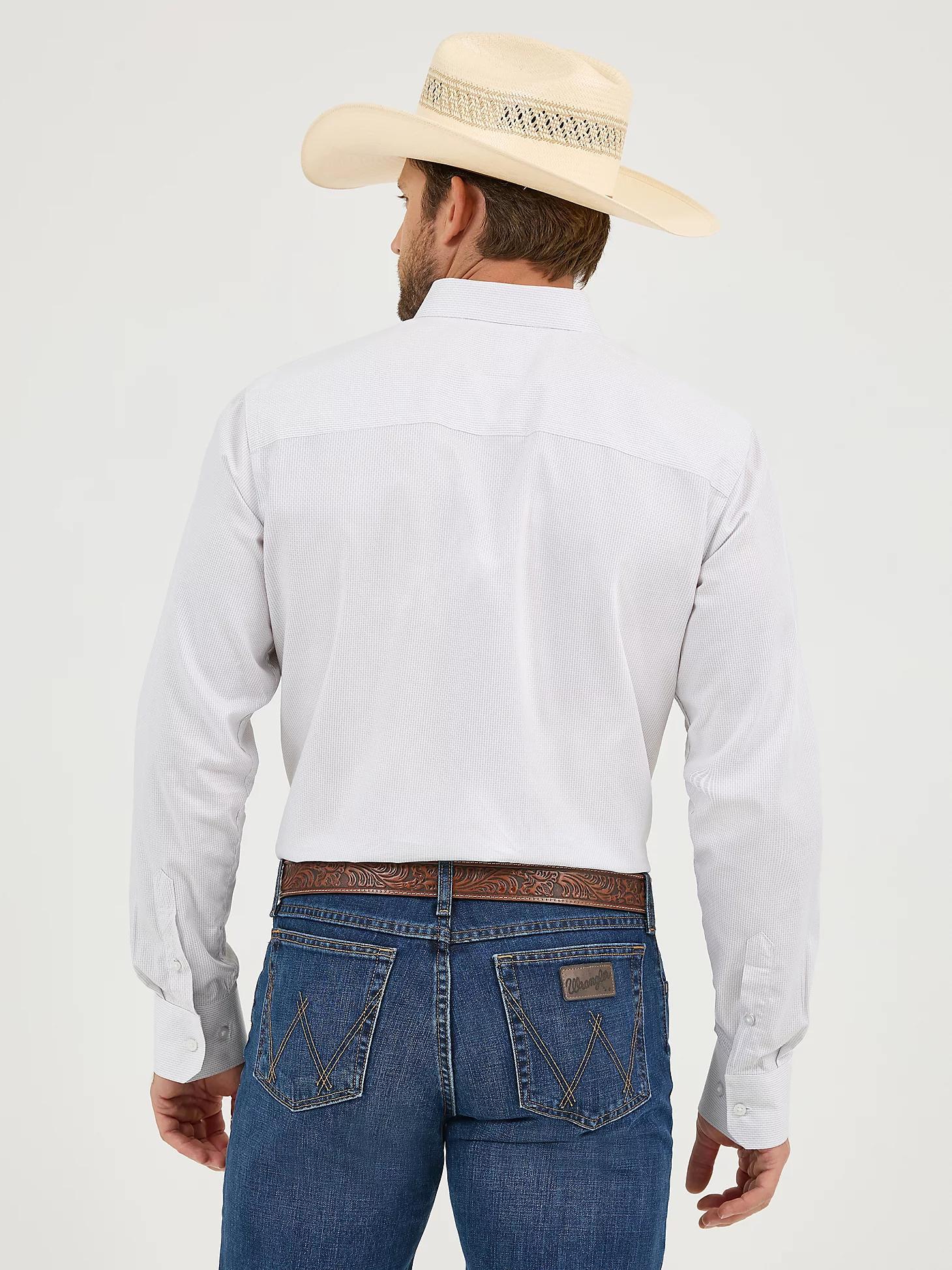 Men's Cody Johnson One Pocket Button Down Shirt in Ceramic Print Product Image