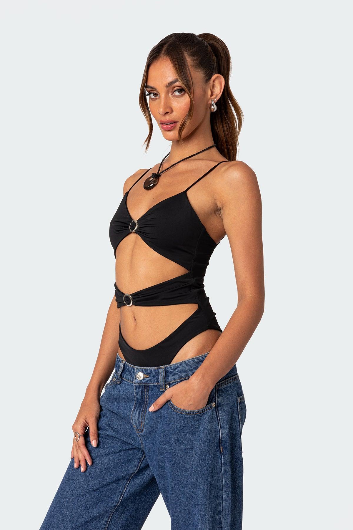 Amethyst Cut Out Bodysuit Product Image