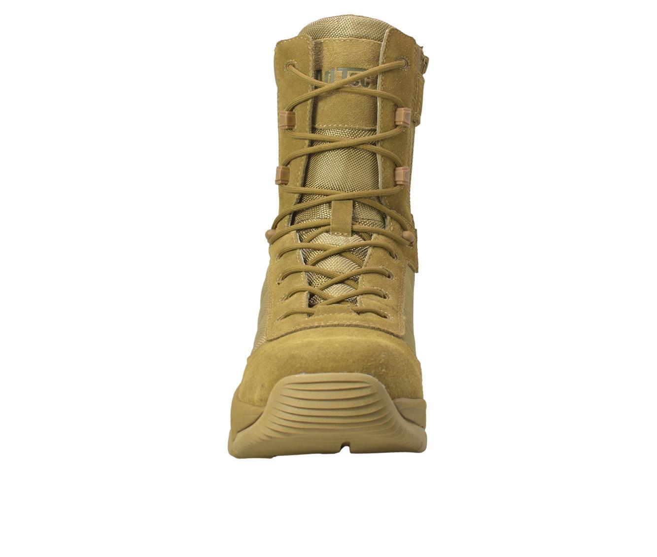 Men's AdTec 9" Suede Side Zip Tactical Work Boots Product Image